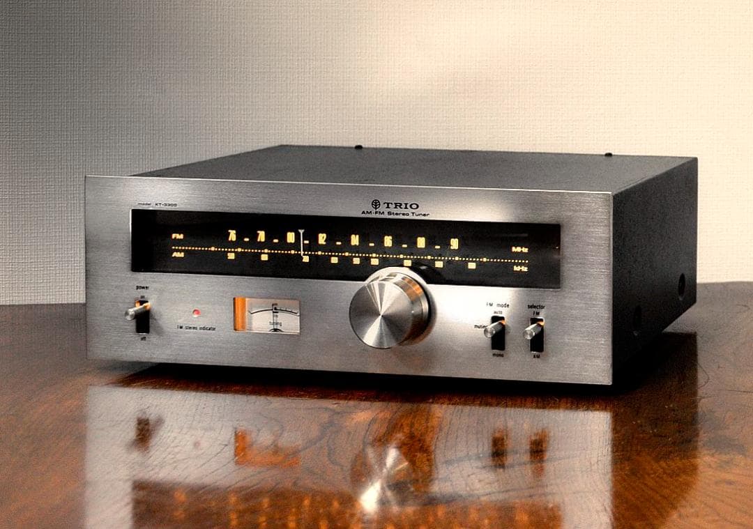 【来る4月計画の福岡分移転の処分価格】TRIO KT-3300 チューナー ♪