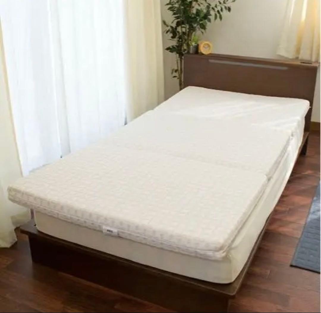 期間限定値下げ【新品未使用】Afit（アフィット） シングル 三つ折りマットレス