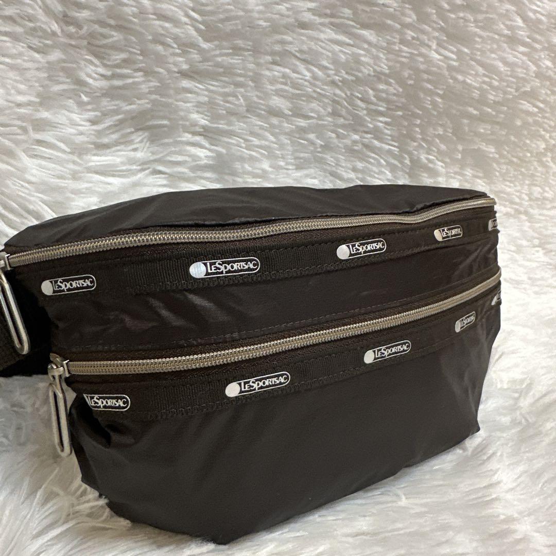 LeSportsac ボディバッグ エッセンシャル ブラウン系