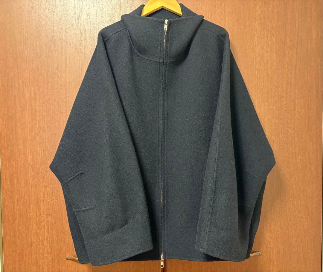 ETRE TOKYO メルトンスタンドネックリバーブルゾン