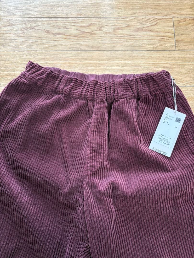 ネストローブ コーデュロイパンツ nestRobe
