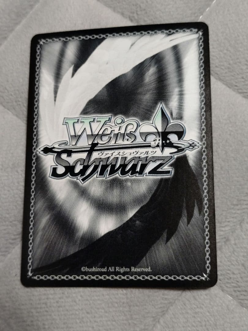 ヴァイスシュヴァルツ　銀髪の美少女 エミリア　サイン　SP リゼロ　高橋李依