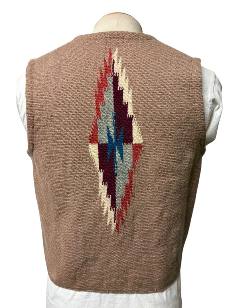 ORTEGA'S オルテガ チマヨ ベスト 36 ベージュ xpv