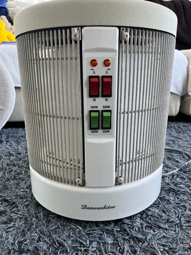 暖話室　電気ヒーター 1000型250W/500W/1000W