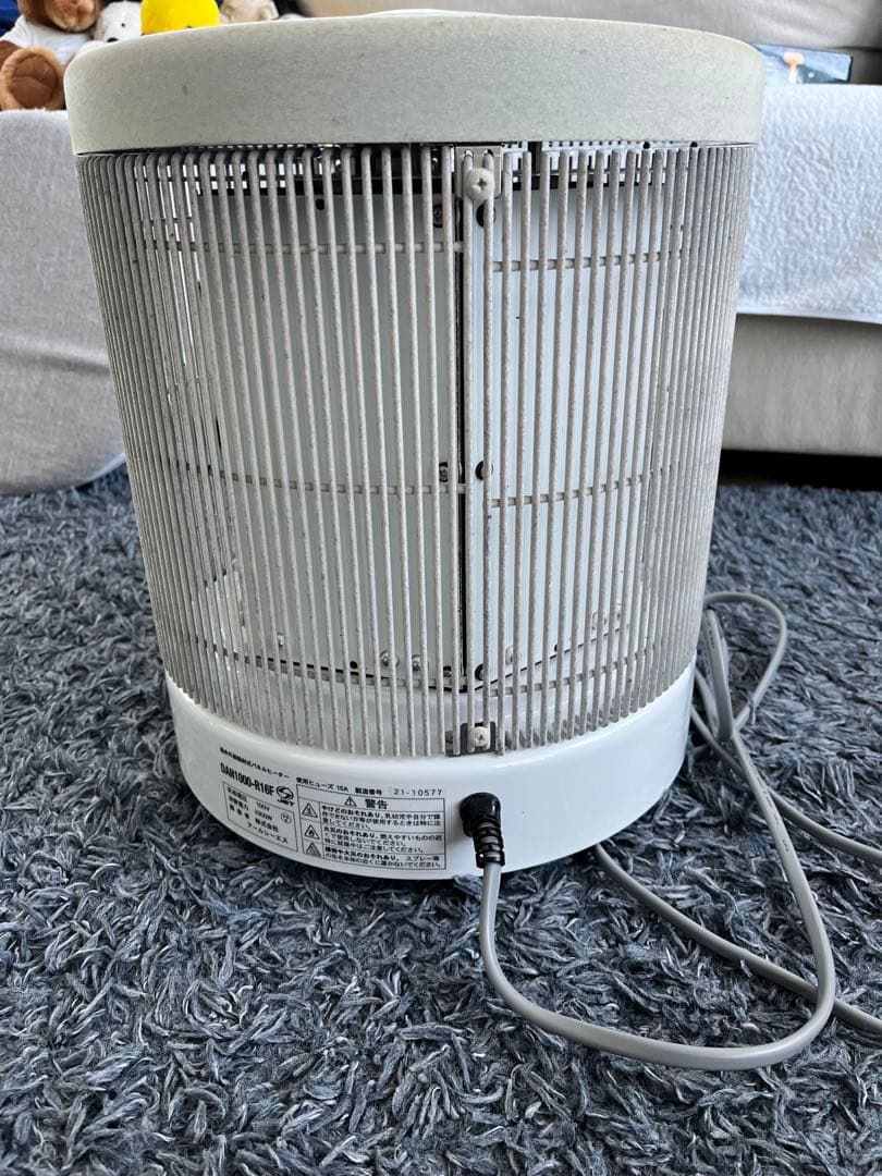 暖話室　電気ヒーター 1000型250W/500W/1000W