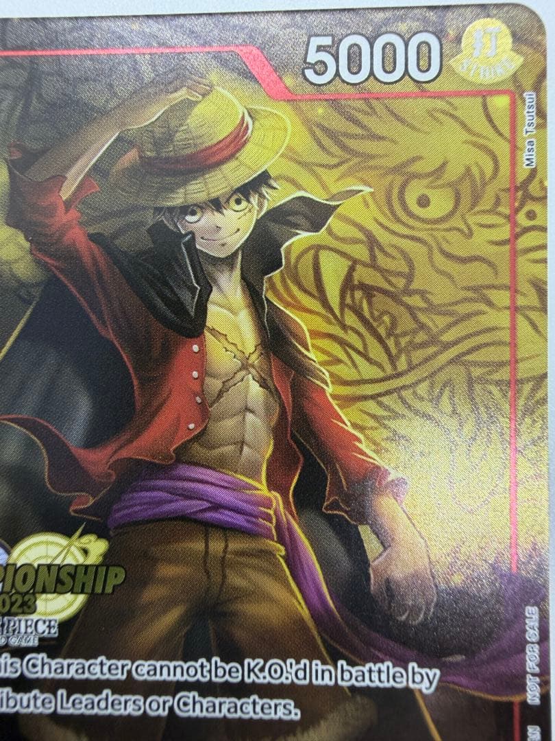 チャンピオンシップCS2023 ルフィ 007 海外プロモ①