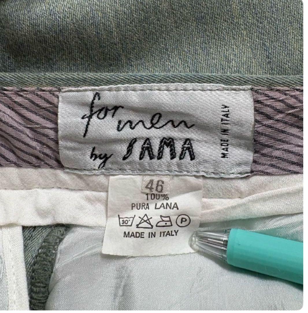 最終値下げVintageウールワイドスラックス 90s3タックイタリア製opti