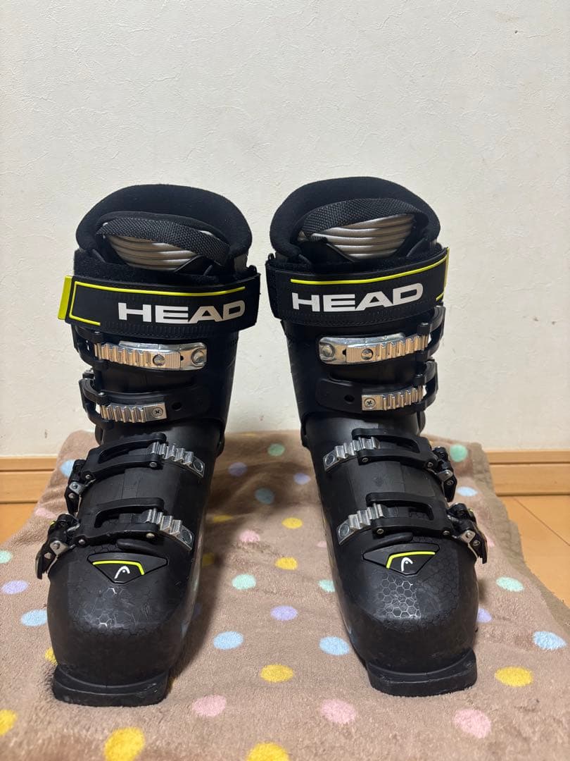 HEAD LYT 80 スキーブーツ ブラック/イエロー25cm〜25.5cm