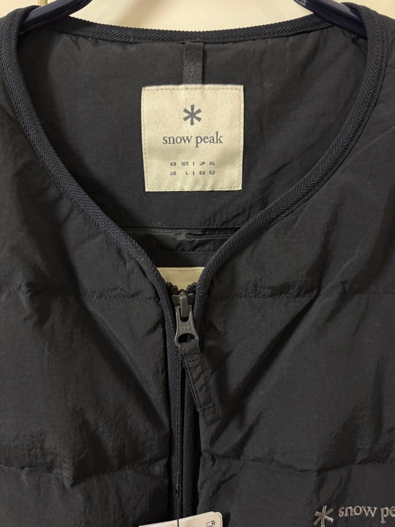 Land Lightweight Down Vest スノーピーク ベスト XL