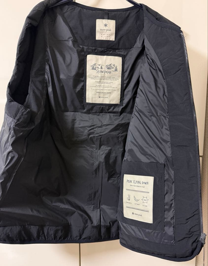 Land Lightweight Down Vest スノーピーク ベスト XL