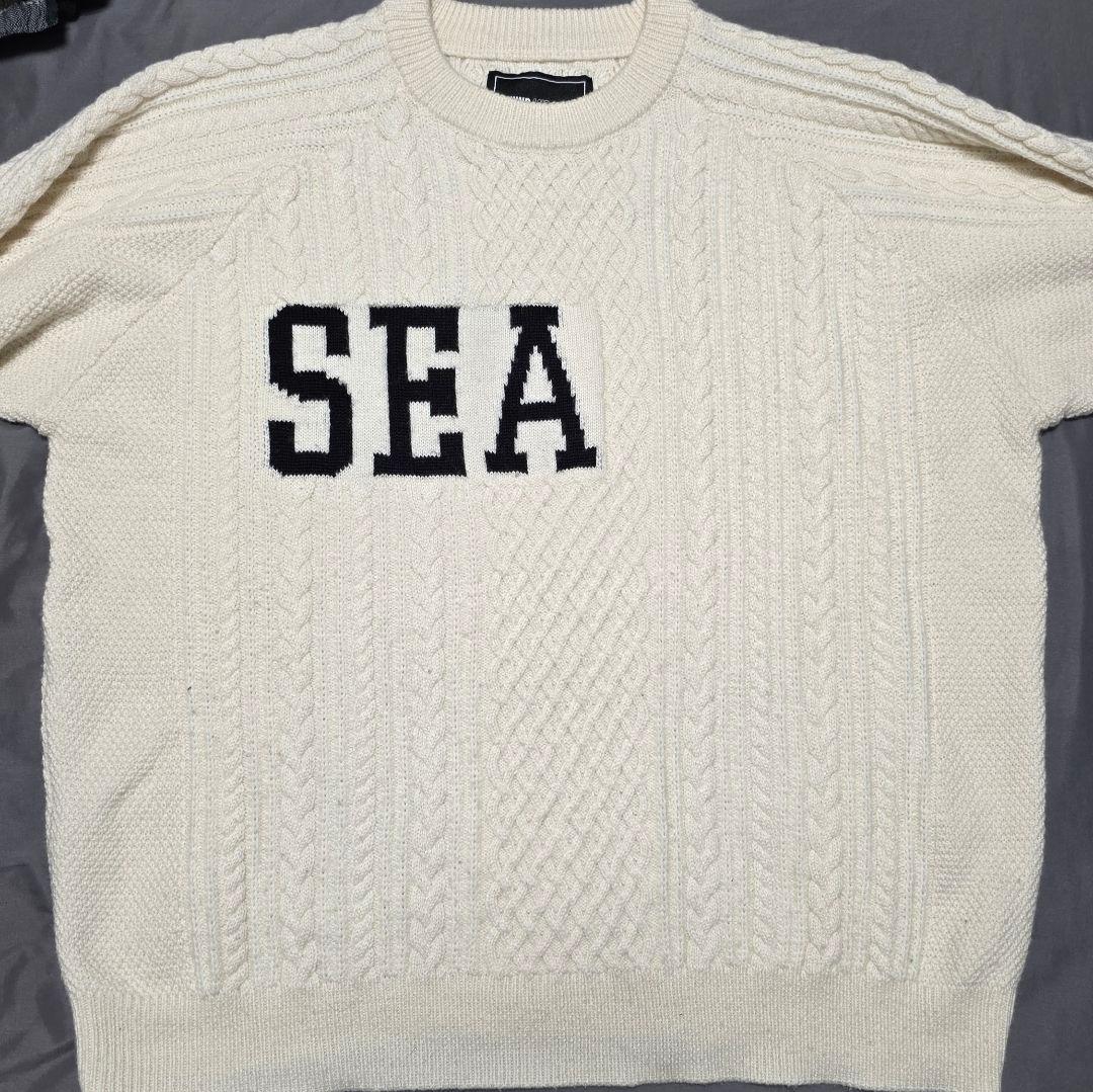 WIND AND SEA クルーネックニット WDS-OWKN-23-Q2-KN