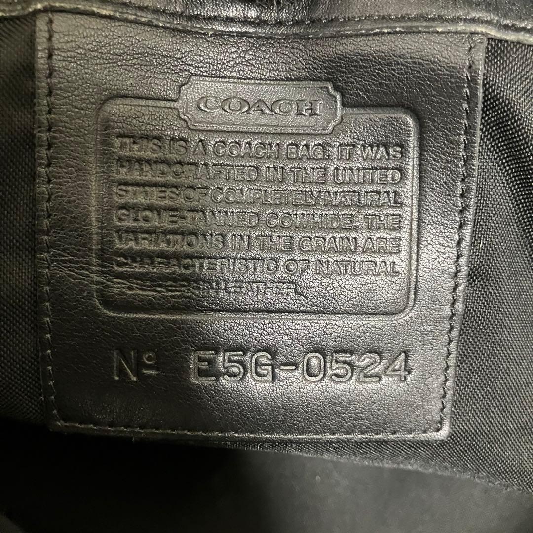 美品✨オールドコーチ USA製 ボストンバッグ レザー ブラック 2way