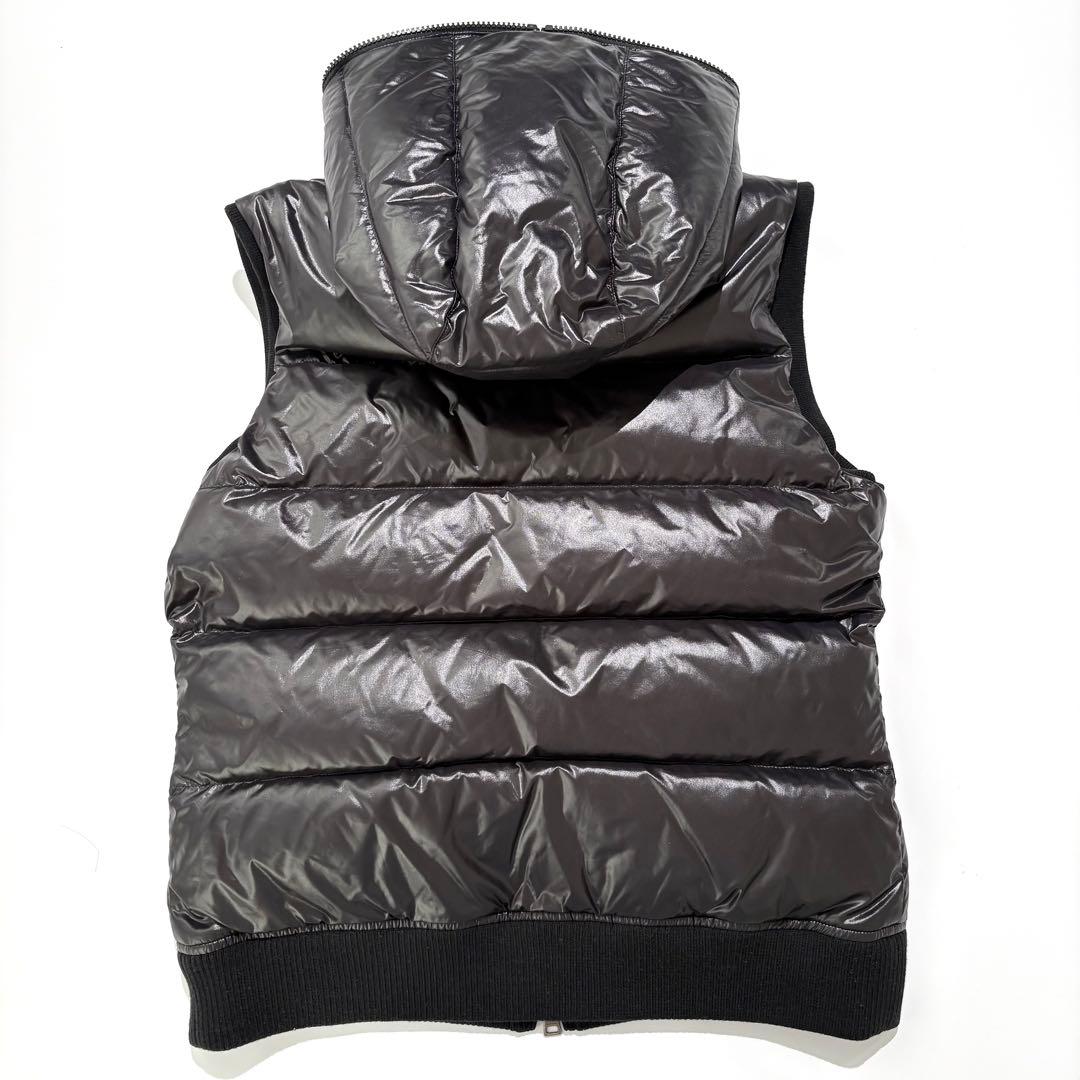 【極美品】BURBERRY BLACK LABEL ダウンベスト チェック M