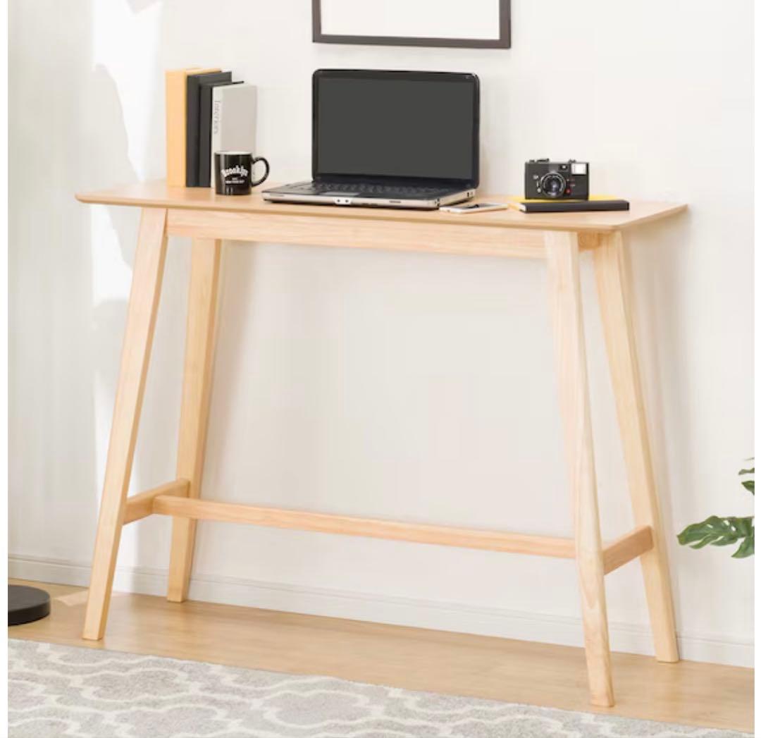 カウンターテーブル(フィルン OC LBR)・【新品】椅子セット