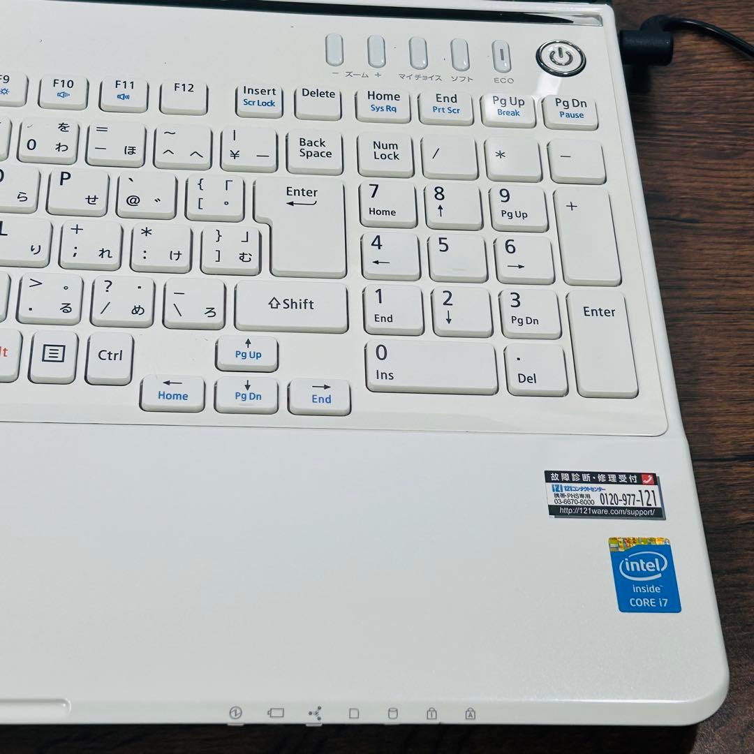 高性能i7/SSD256/8GB NECノートパソコン オフィス付きWin11