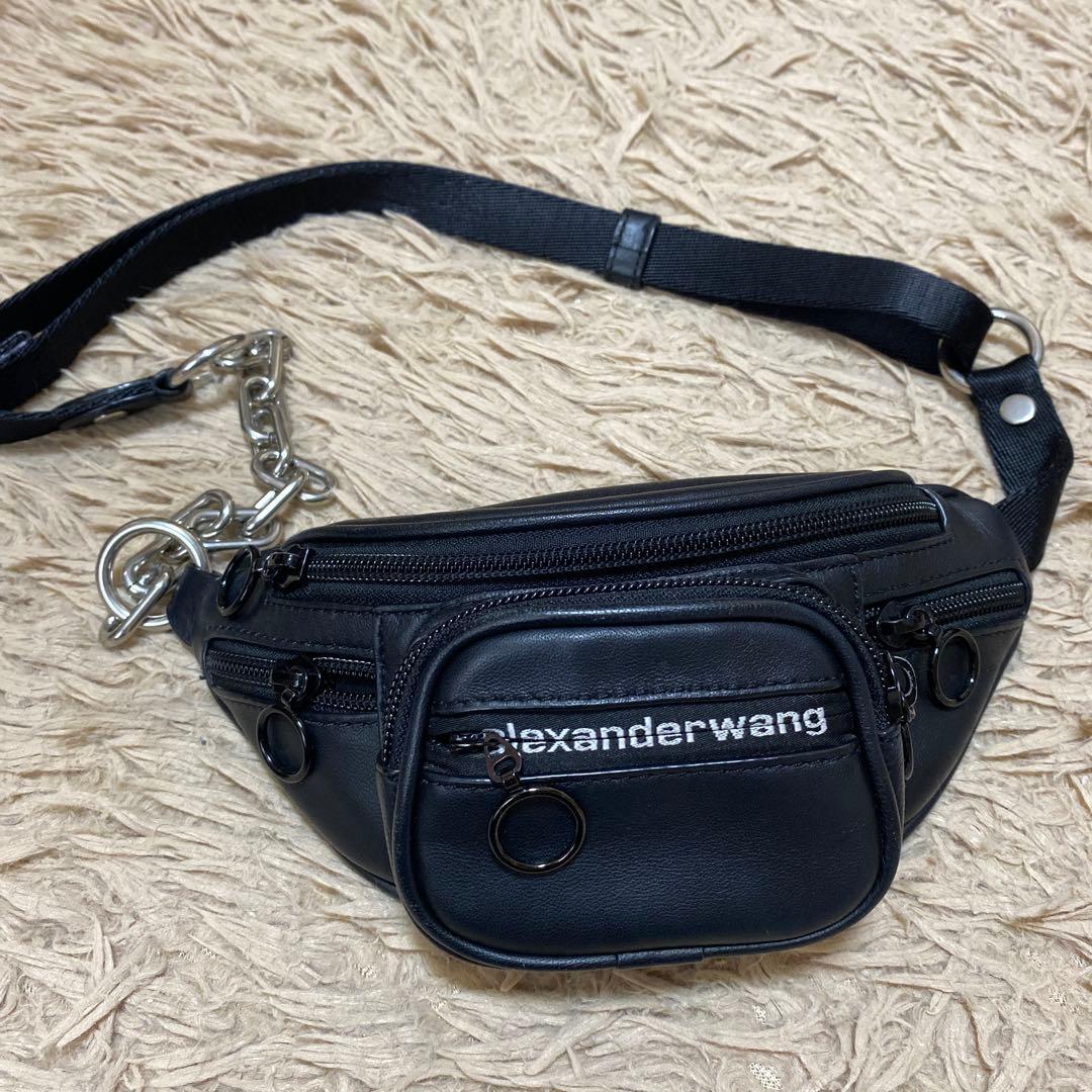 SALEj＊alexanderwang ボディバッグ ブラック