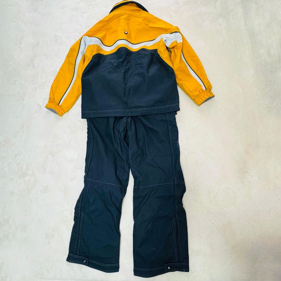 ゴールドウイン　スキーウェア　紺黄色　L 男性用　手袋プレゼント