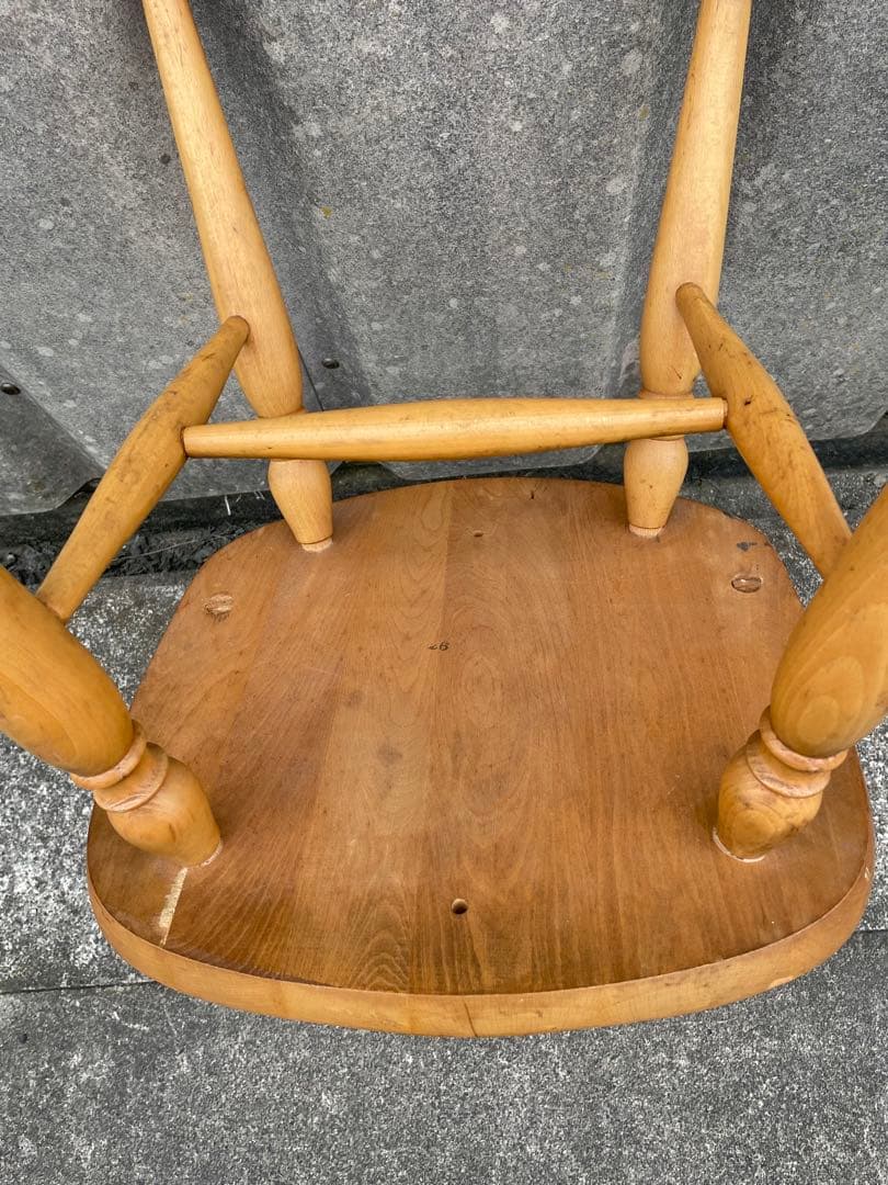 ビンテージ/飛騨家具/WINDS/太平/ウィンザーチェア/フープバックチェア/②