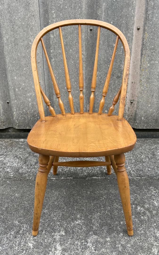 ビンテージ/飛騨家具/WINDS/太平/ウィンザーチェア/フープバックチェア/②