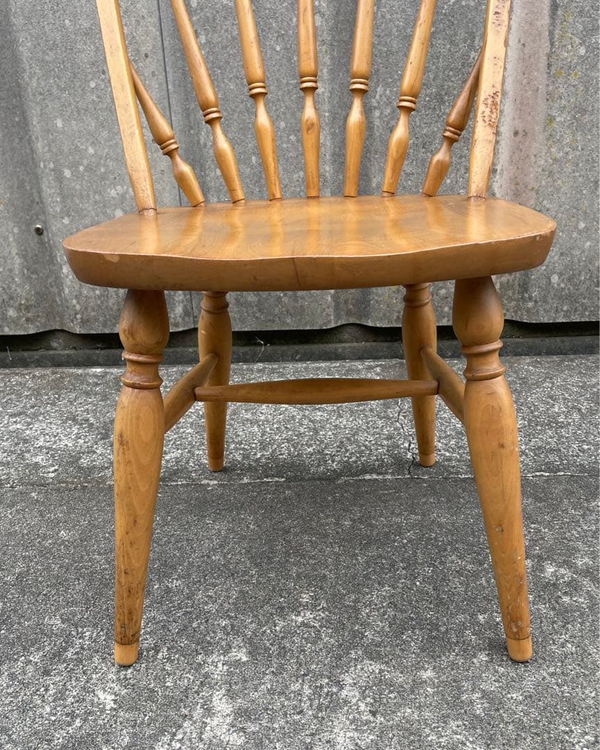 ビンテージ/飛騨家具/WINDS/太平/ウィンザーチェア/フープバックチェア/②