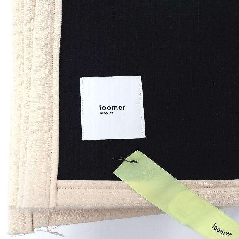 E06504 未使用品 loomer Sashiko Ket ラグ ルーマー