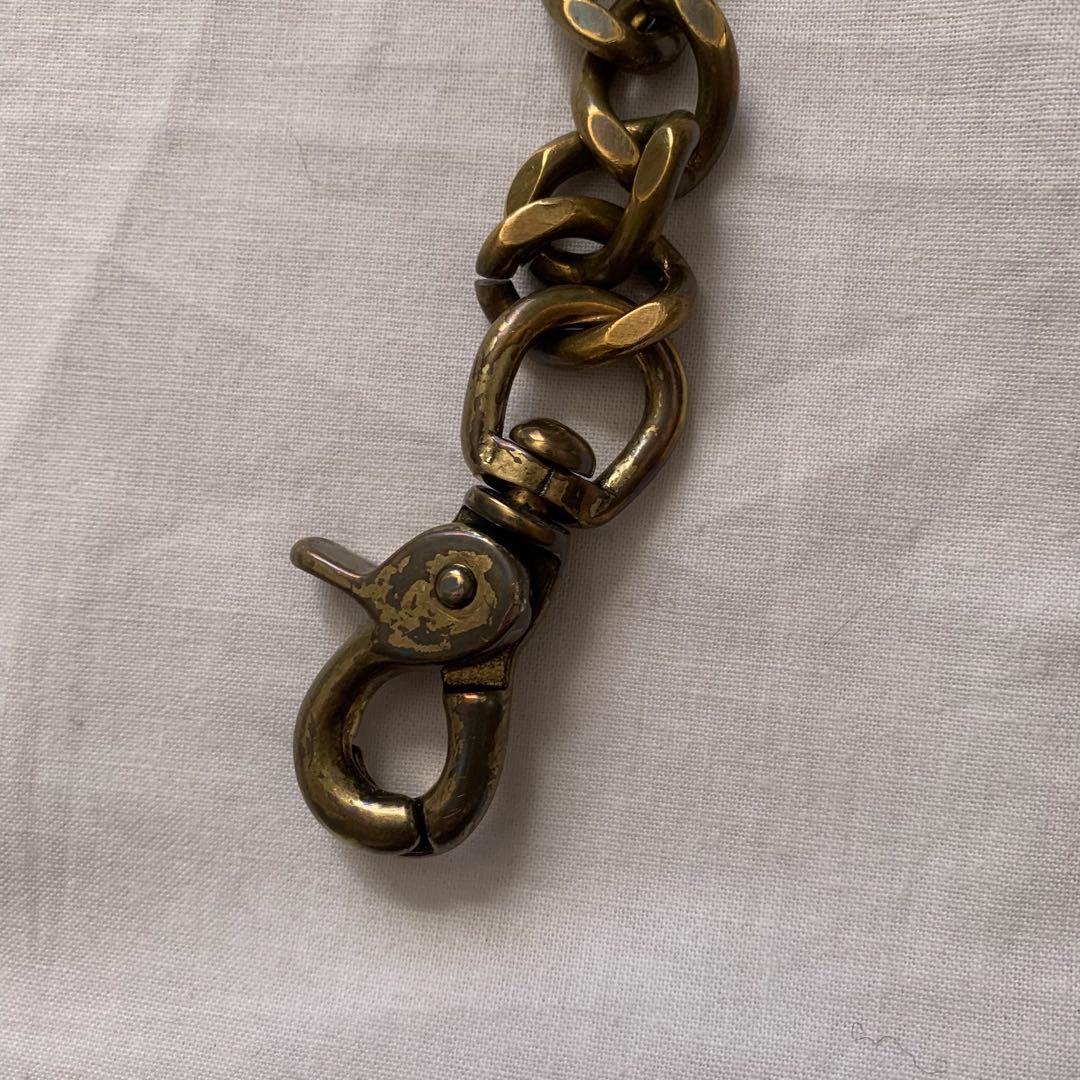 CRIMIE ウォレットチェーン　メンズ　クライミー　ゴールド　バイカールード