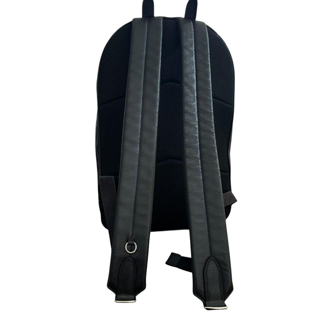美品✨COACH コーチ レザーリュック 黒 シボ革　A4収納可 バッグパック
