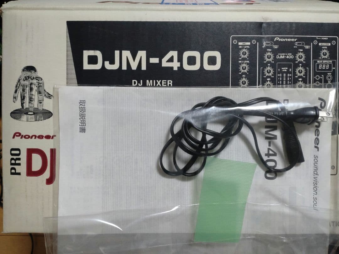 Pioneer　DJM-400　動作確認済　クロスCHフェーダー 交換　元箱あり