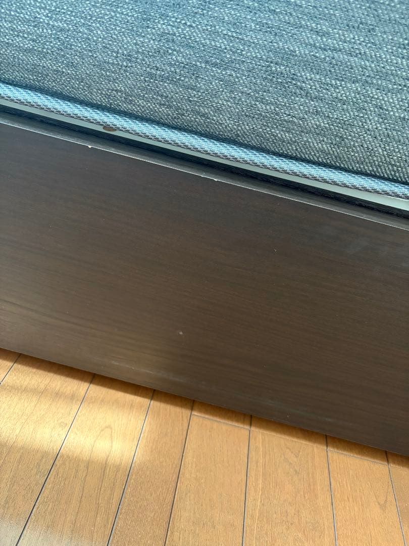 N-sleep クイーンベッドフレーム 2枚マットレス付き