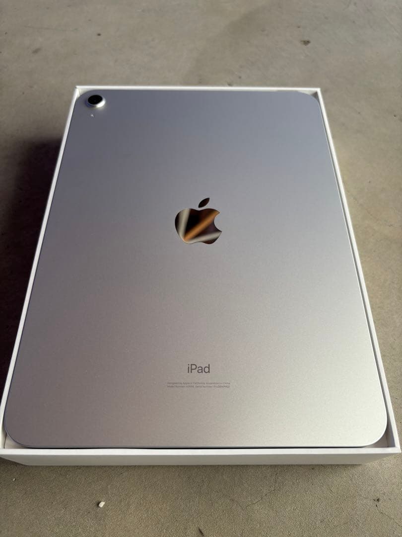 iPad 第10世代　シルバー 本体　wifiモデル　64GBバッテリー100%