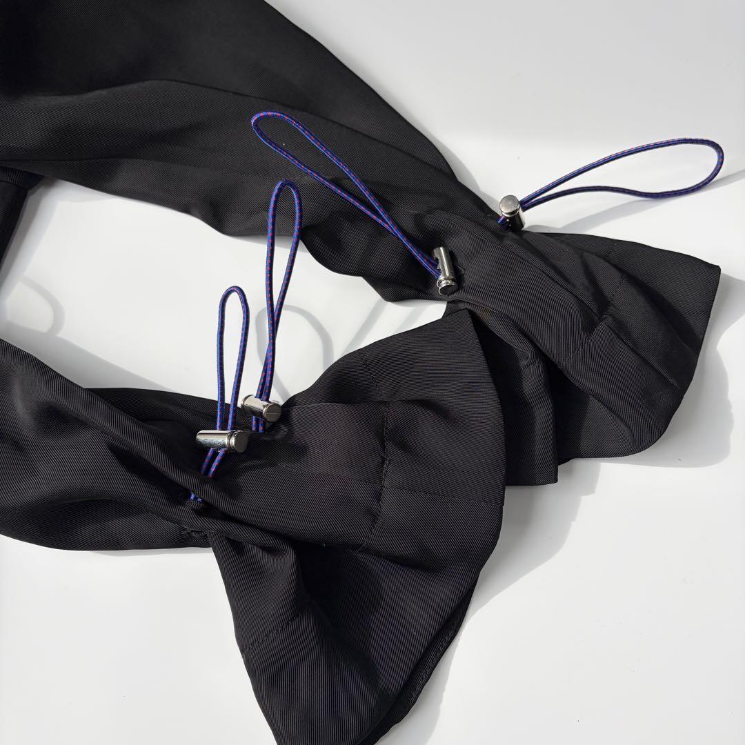 ￼ 【新品未使用】UN3D アンスリード　ドローストリングワンピース　黒　36