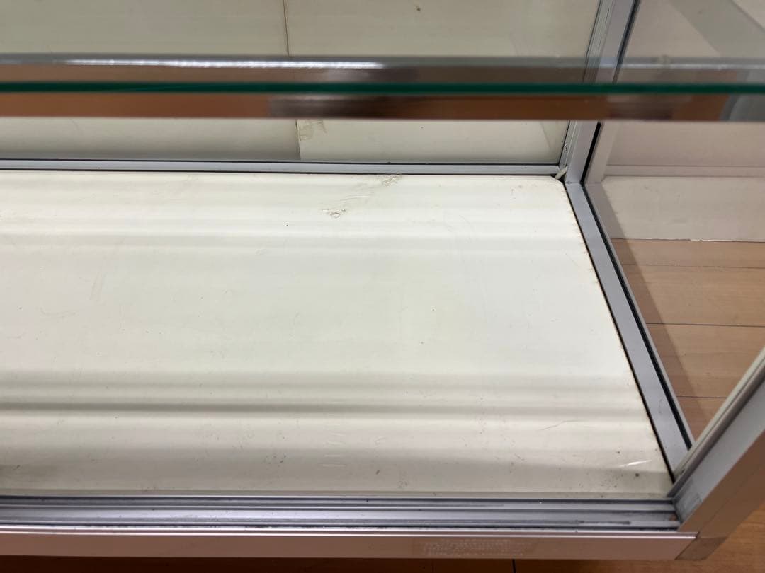 exceedショーケース　ショップ用ガラスショーケース　送料込み