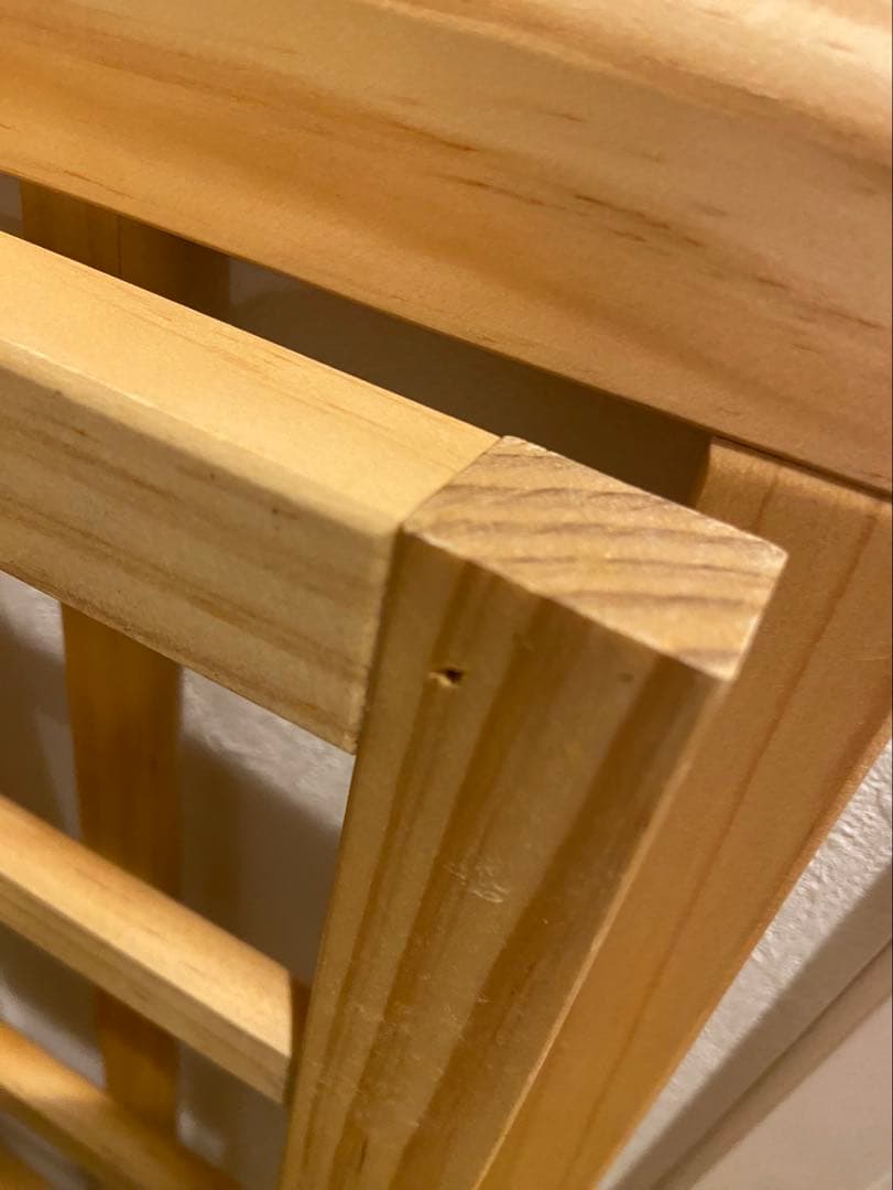 そいねーる＋ロング マットレス付き ナチュラル　ベビーベッド キャスター付き