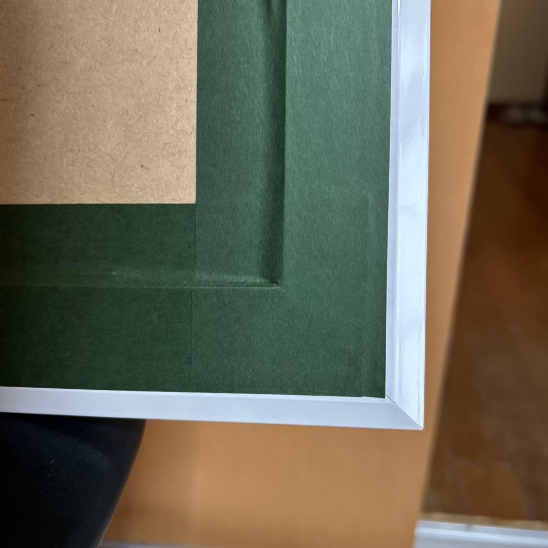 アールビバン　版画　necomi バカンスをもう一杯　ミクスドメディア　ねこみ