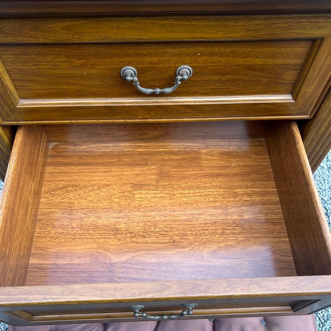 アンティーク調 木製チェスト 5段引き出し 収納家具 アメリカ 英国クラシック