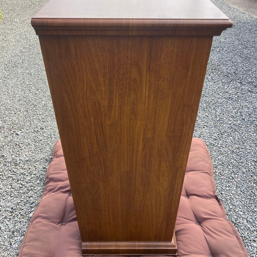 アンティーク調 木製チェスト 5段引き出し 収納家具 アメリカ 英国クラシック