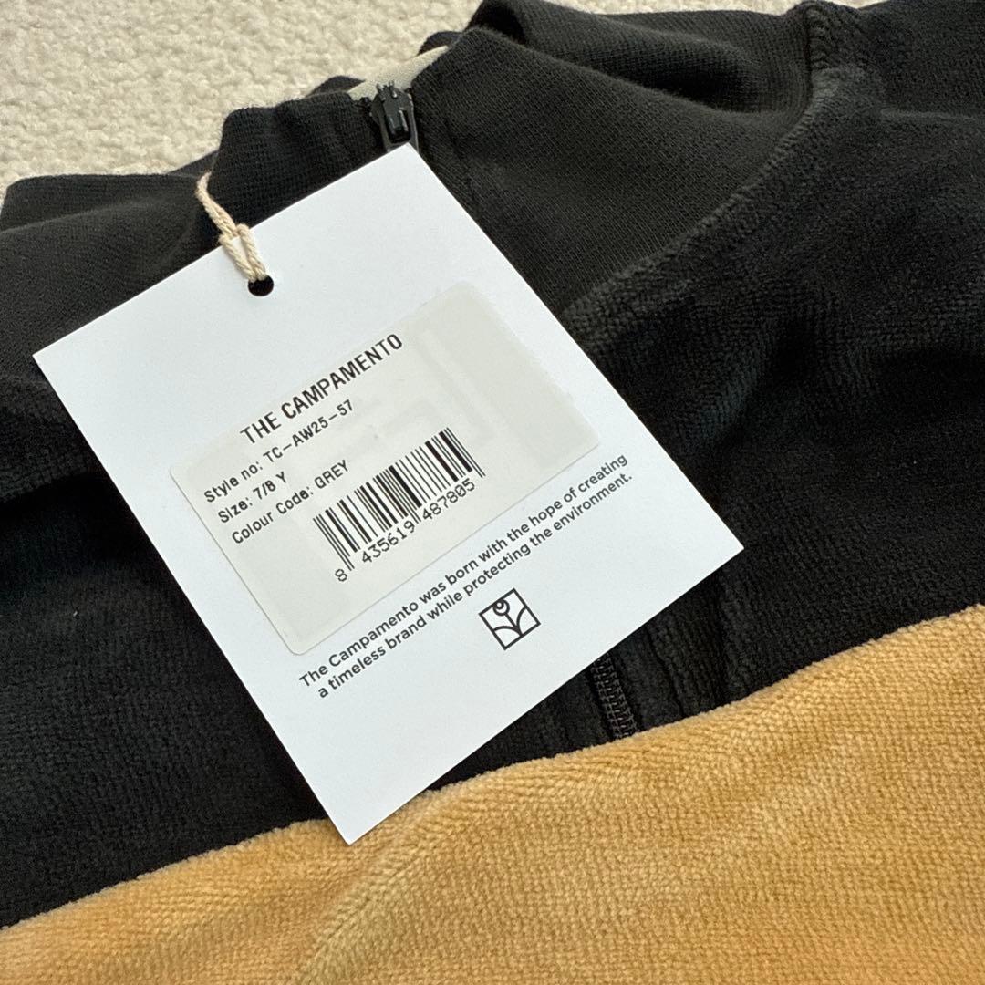 トップス the campamento Grey Contrast sweat 7-8y