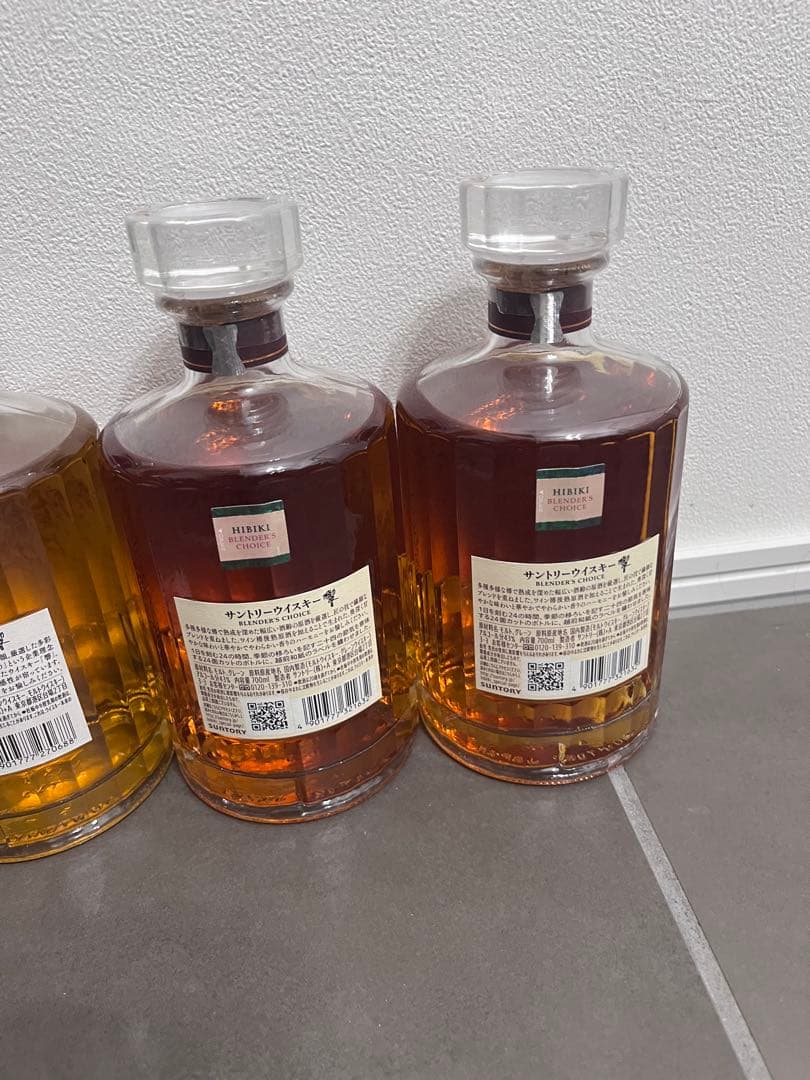 響き　ジャパニーズハーモニー2本　ブレンダーズチョイス2本　合計4本セット