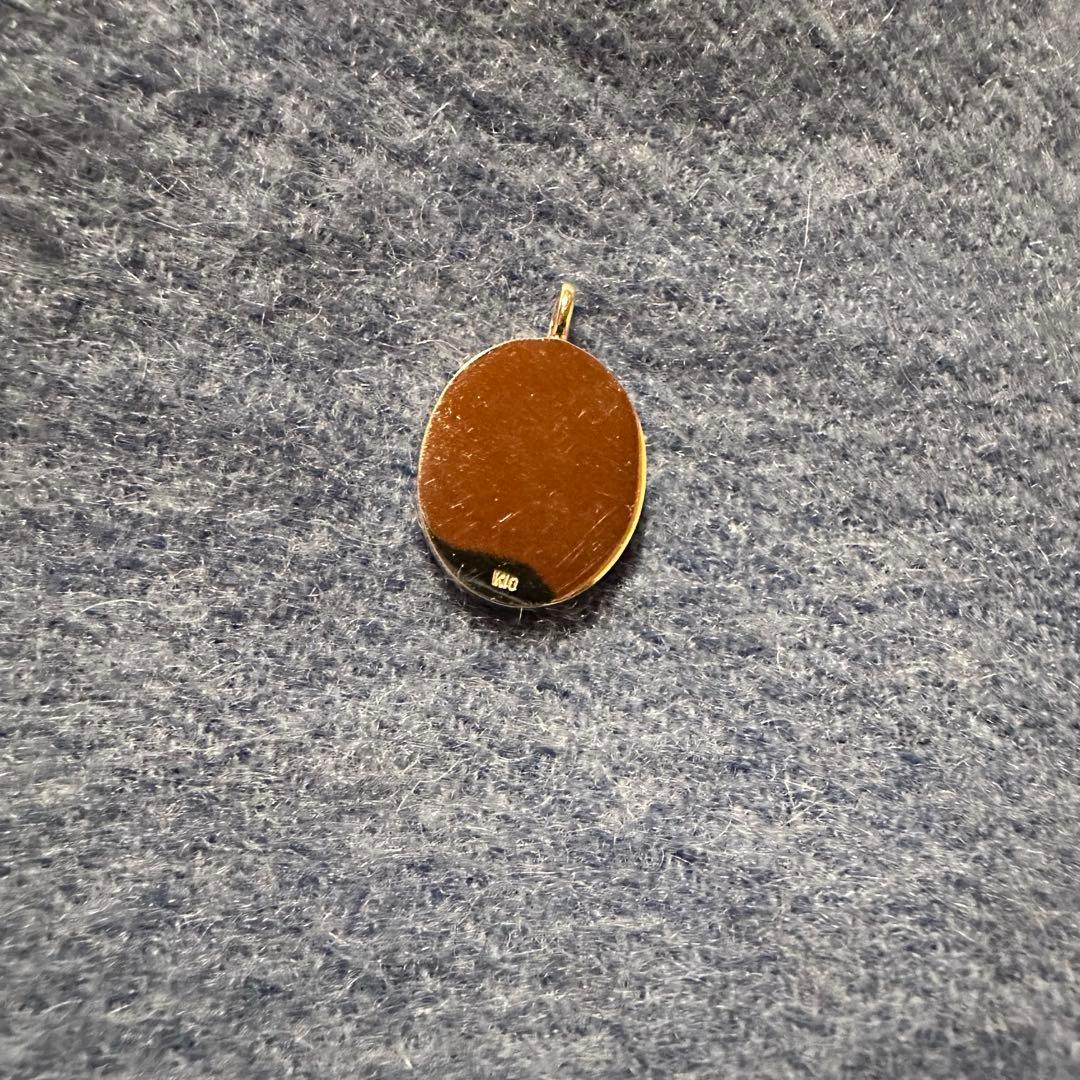 Quelle ChanceケルシャンスK10イニシャル A ネックレスチャーム