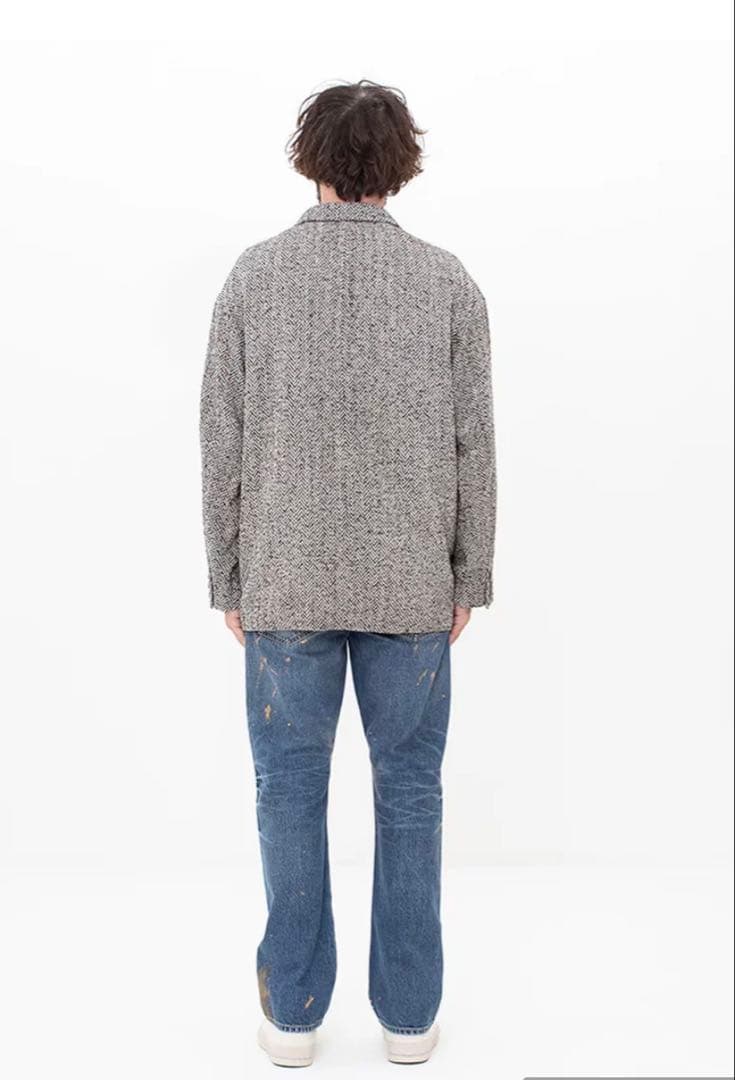 visvim BOWEN BLAZER (SILK) BLACK サイズ3