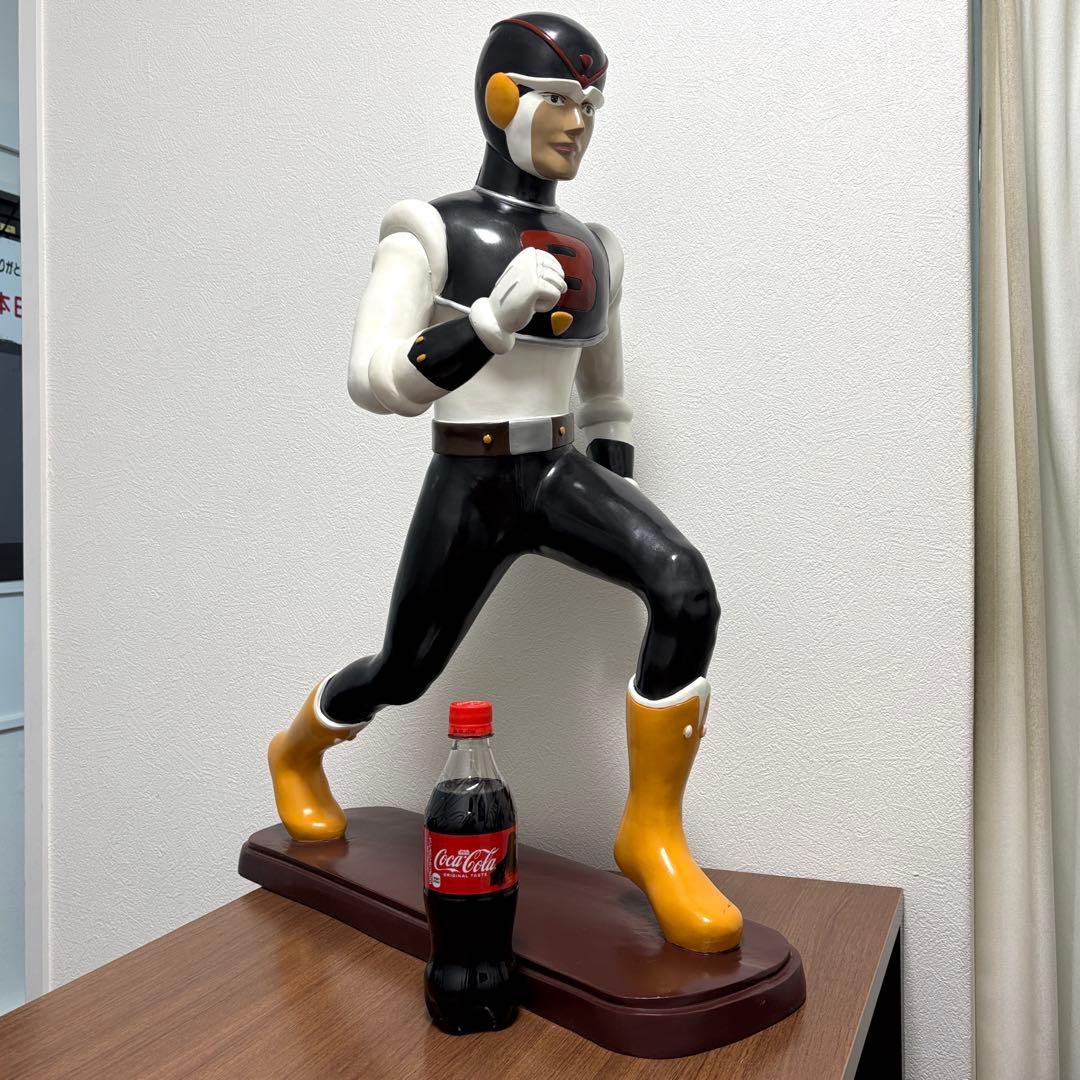 ８マン エイトマン　超大型 立像 アニメ 超レア　フィギュア 昭和レトロ