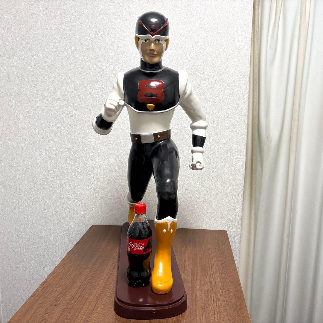 ８マン エイトマン　超大型 立像 アニメ 超レア　フィギュア 昭和レトロ