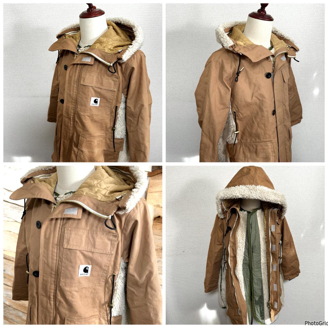 sacai × Carhartt WIP Canvas Parka コート