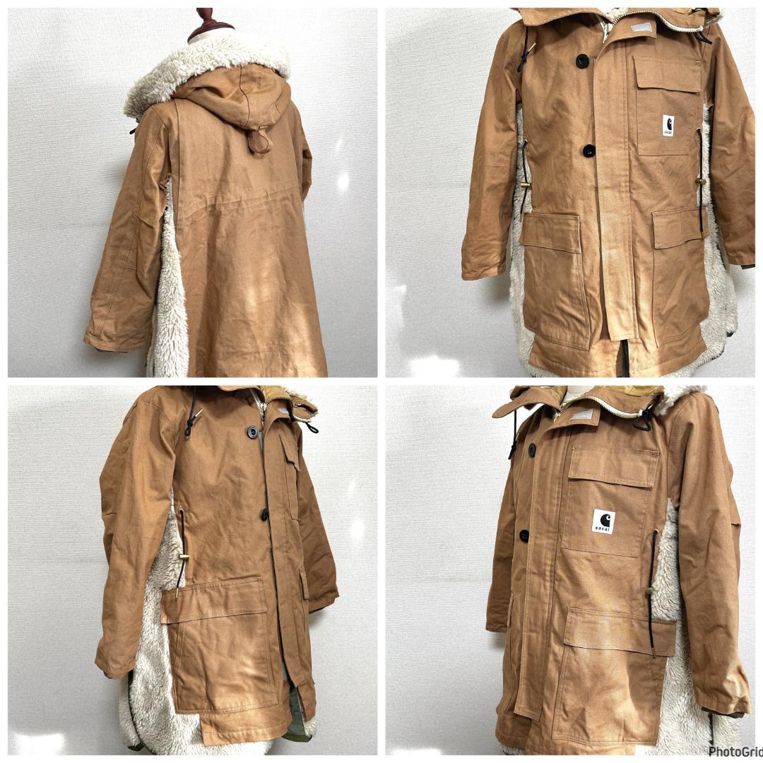 sacai × Carhartt WIP Canvas Parka コート