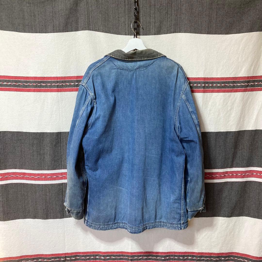 60s USA製 Sears ボロの美学カバーオールジャケット XLサイズ 希少