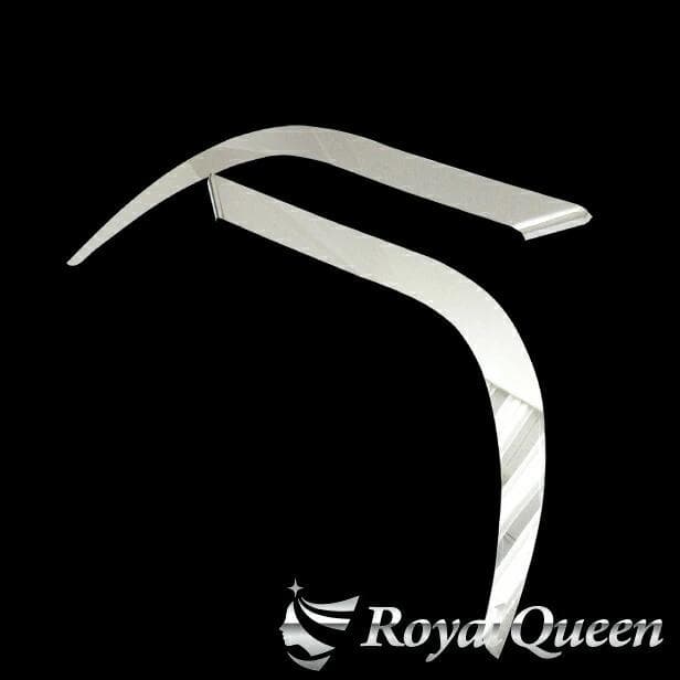 0645 日野 旧プロフィア テラヴィ フェンダーパネル ステンレス 鏡面