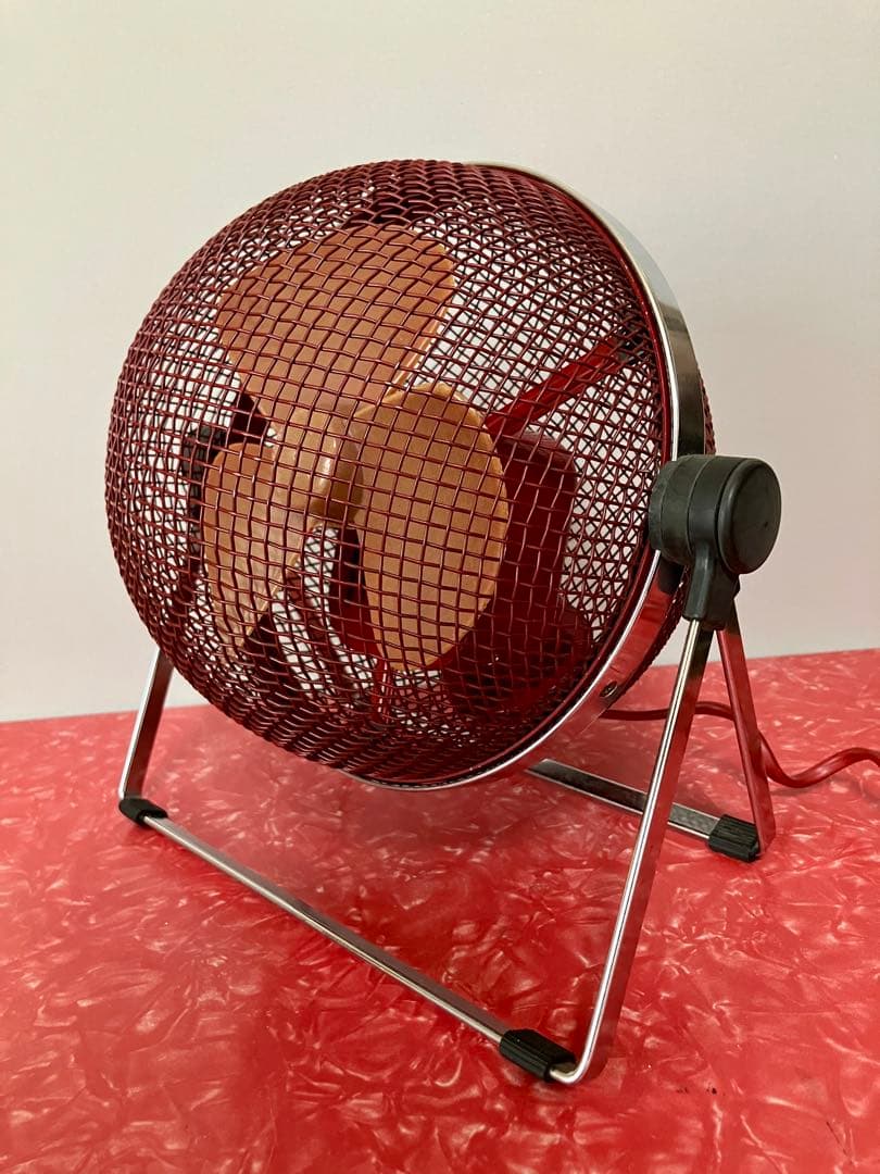 80'sデザイン 球体ファン/扇風機 ヴィンテージ