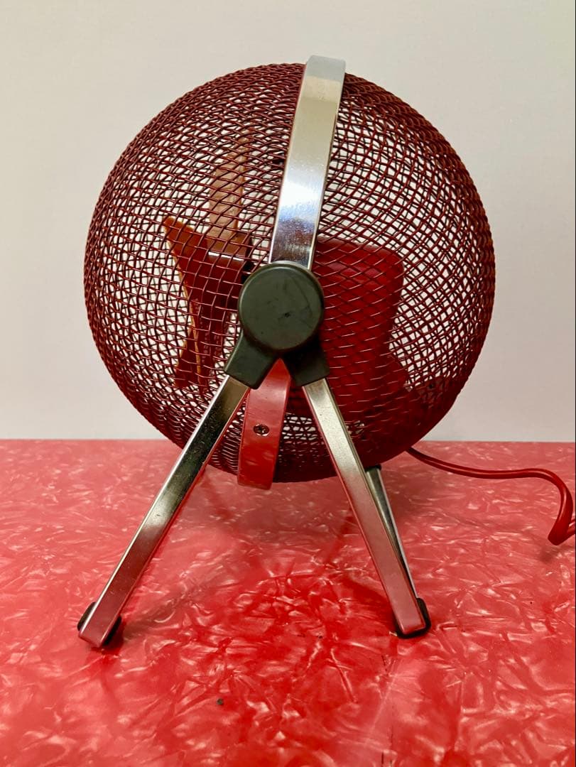 80'sデザイン 球体ファン/扇風機 ヴィンテージ