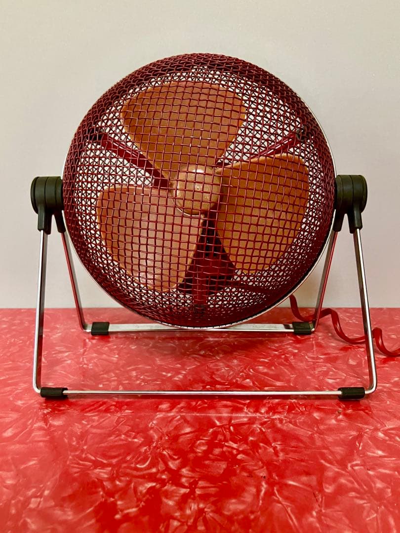 80'sデザイン 球体ファン/扇風機 ヴィンテージ