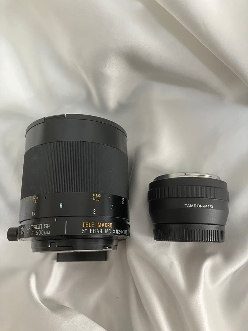 タムロン TAMRON SP 500mm F8 TELE MACRO アダプタ付
